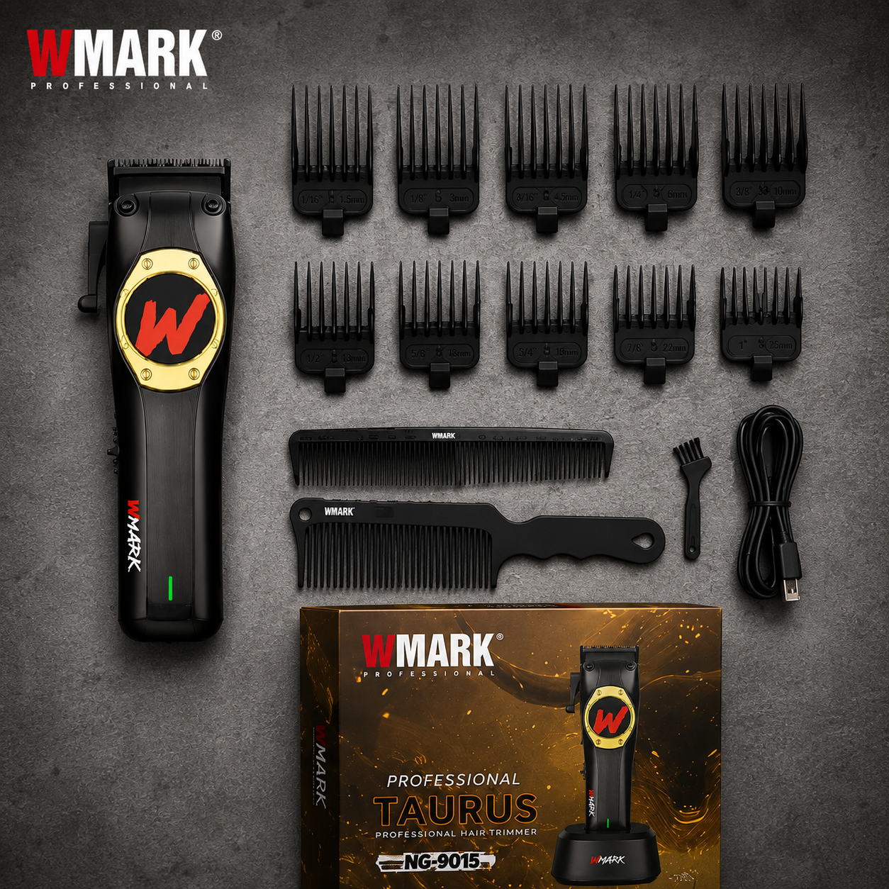 Cortadora De Pelo Profesional WMARK 10.000 RPM NG-9015