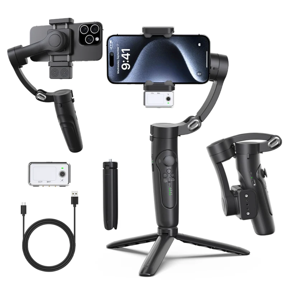 Estabilizador Gimbal Movil 3ejes Seguimiento Facial M3 Alpro