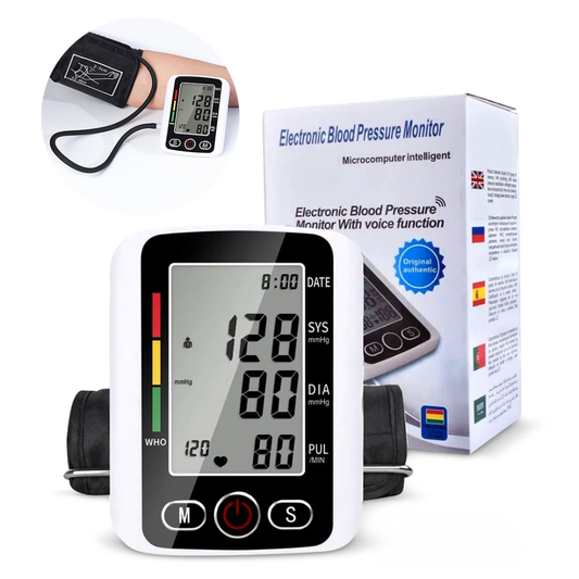 Tensiómetro De Brazo Digital Profesional Soporte De Voz X180