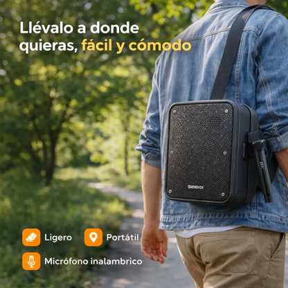 Sonivox Beta VS-SS801 Parlante Portátil Karaoke 30W 5inch BT