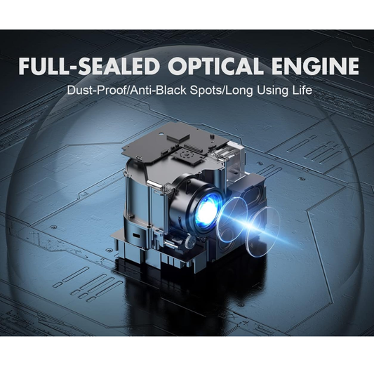 Proyector 1080p Fhd VIZONY 800 Ansi Wifi 5g Bt Auto Enfoque