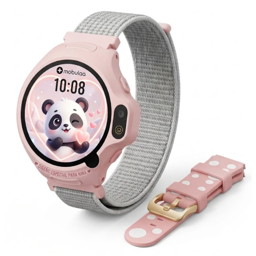 Reloj Niños Aurafit Kid2 4g Sim Localizador Gps Videollamada