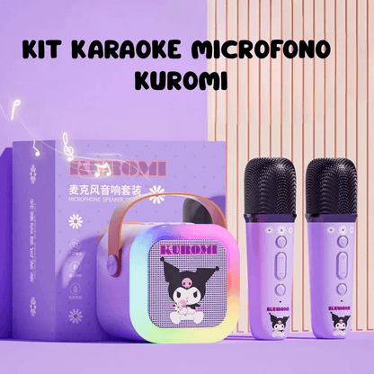 Set Karaoke Para Niñas Bluetooth Inalámbrico Rgb 2 microfonos