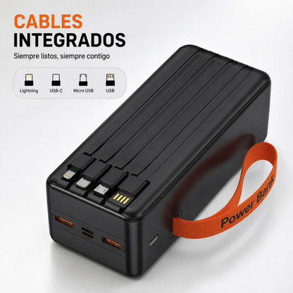 Power Bank Batería Externa Portátil 50.000 Mah Carga Rápida