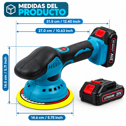 Polichadora Manual Inalámbrica Multifuncional Recargable 36V