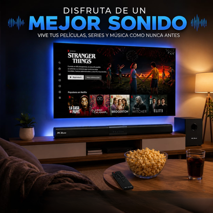 Barra De Sonido Profesional Pk Sound 2.1 Teatro En Casa S508