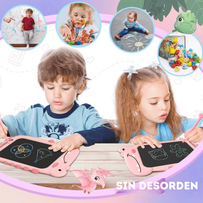 Tableta Magica Escritura Digital Infantil 10inch Dionosaurio