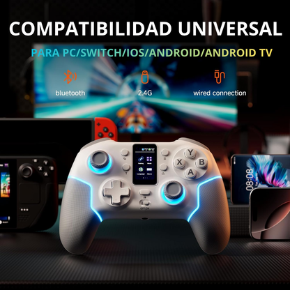 Control Bluetooth Gamer Echtpower Rgb Android, Ios Pc
