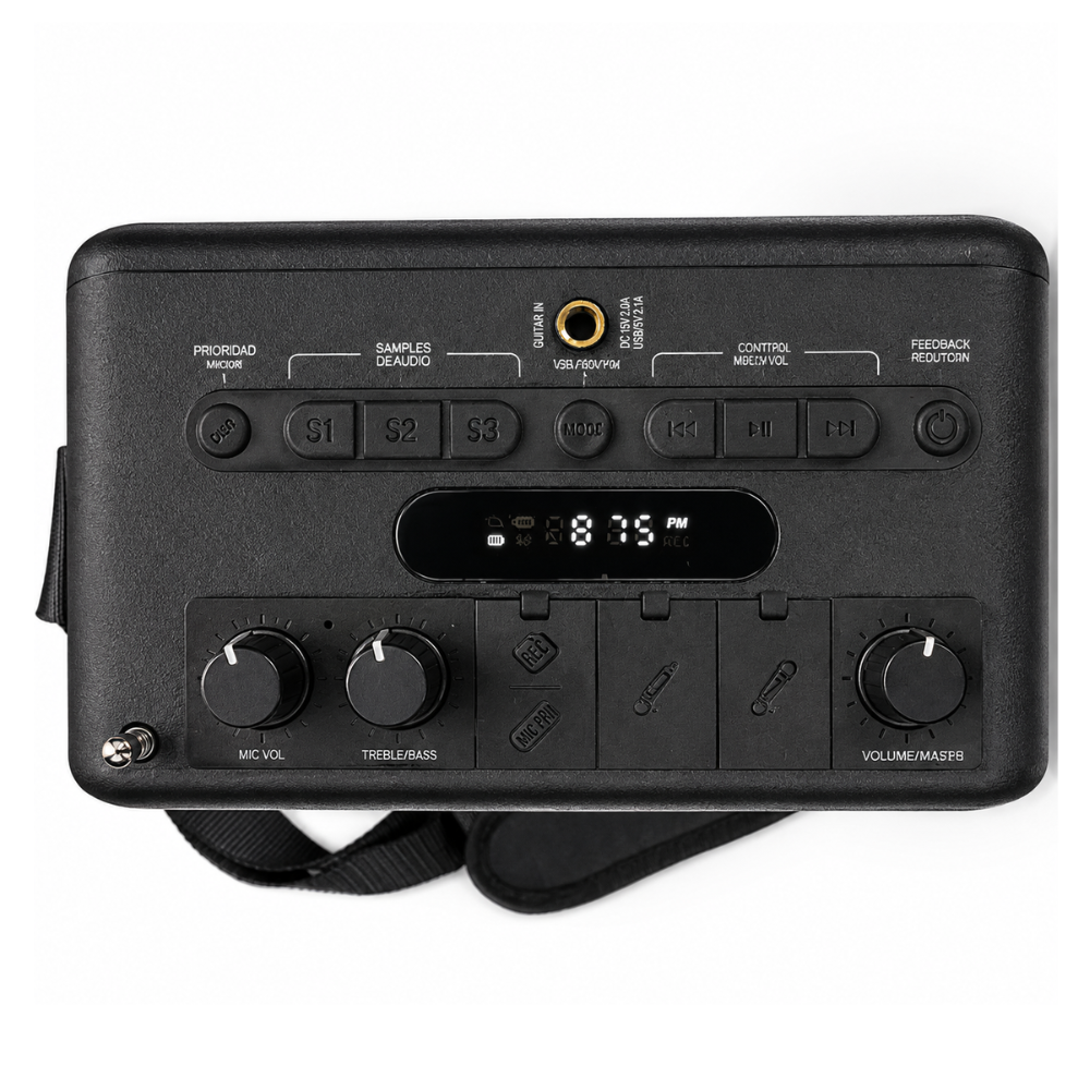Sonivox Beta VS-SS801 Parlante Portátil Karaoke 30W 5inch BT