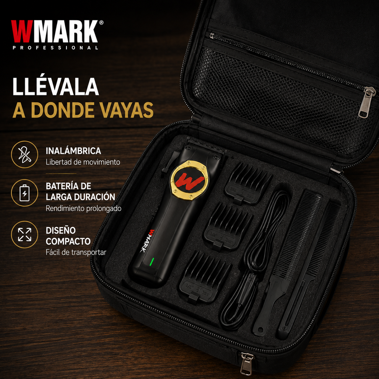 Cortadora De Pelo Profesional WMARK 10.000 RPM NG-9015