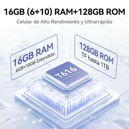 Celular Cubot A30 128gb Dual Sim 16gb Ram 5100mah Cámara 48m
