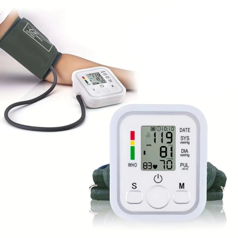 Tensiómetro Digital De Brazo Profesional Presión Arterial con Voz