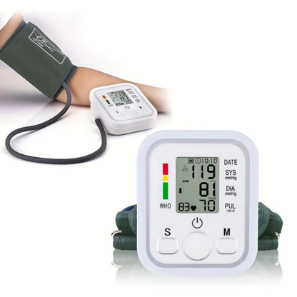 Tensiómetro Digital De Brazo Profesional Presión Arterial con Voz