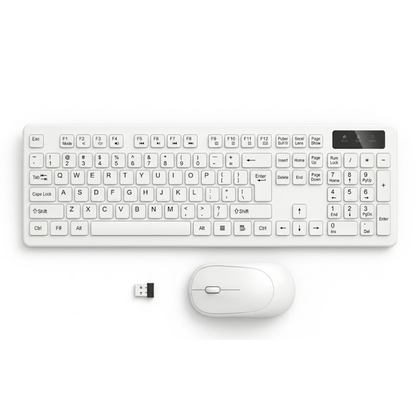 Combo Teclado Numérico Y Mouse Óptico K-06 Inalámbrico USB
