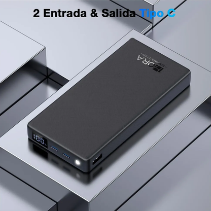 1hora Power Bank Batería Portátil 10.000mah 22.5w Gar264