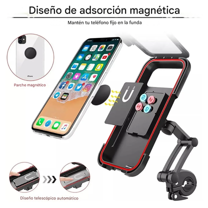 Holder Soporte Porta Celular Impermebale Moto Bicicleta A1