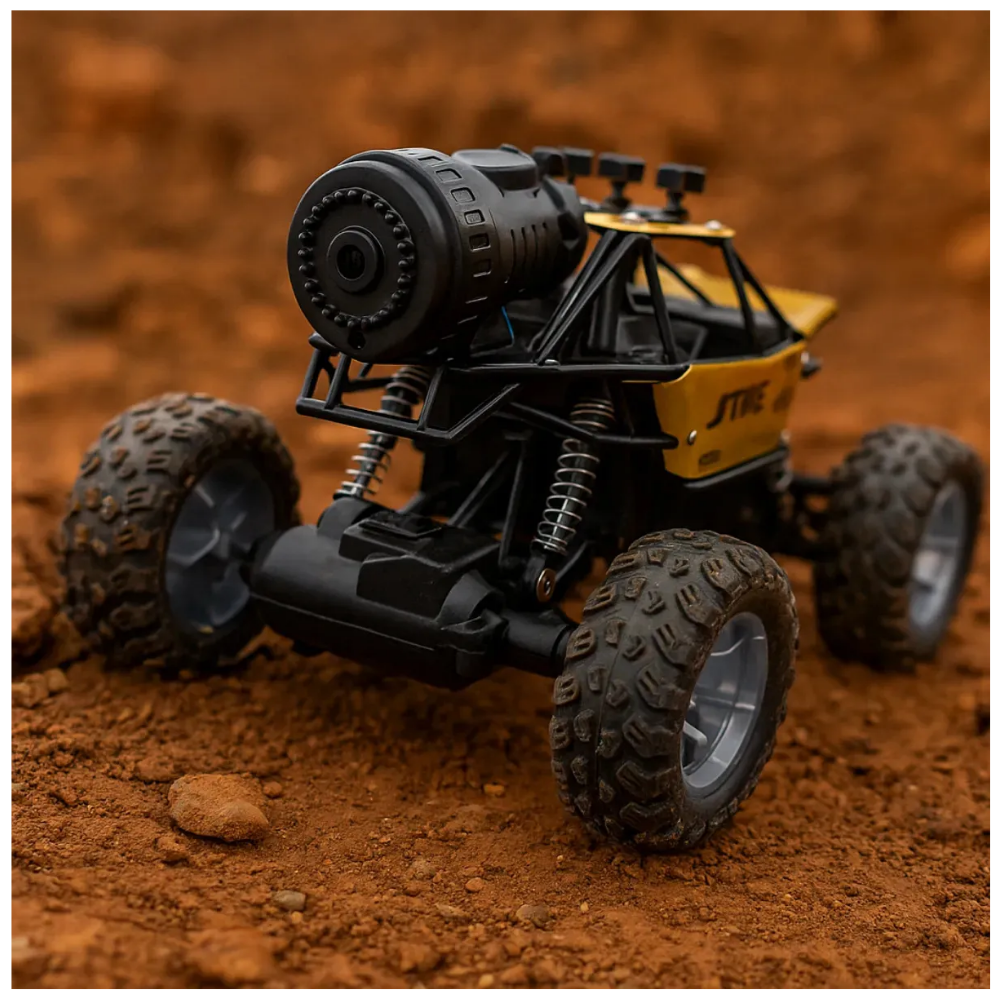 Carro A Control Remoto 4x4 Off Road Recargable Humo RC2096