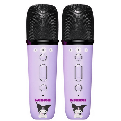 Set Karaoke Para Niñas Bluetooth Inalámbrico Rgb 2 microfonos