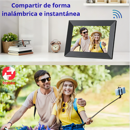 Portaretrato Digital Wifi Pantalla Táctil 10inch Marco Fotos