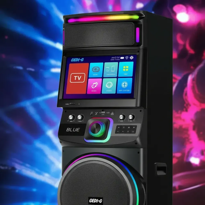 Cabina Torre Sonido Inalambrica Wifi Pantalla 15.4'' PD-1417