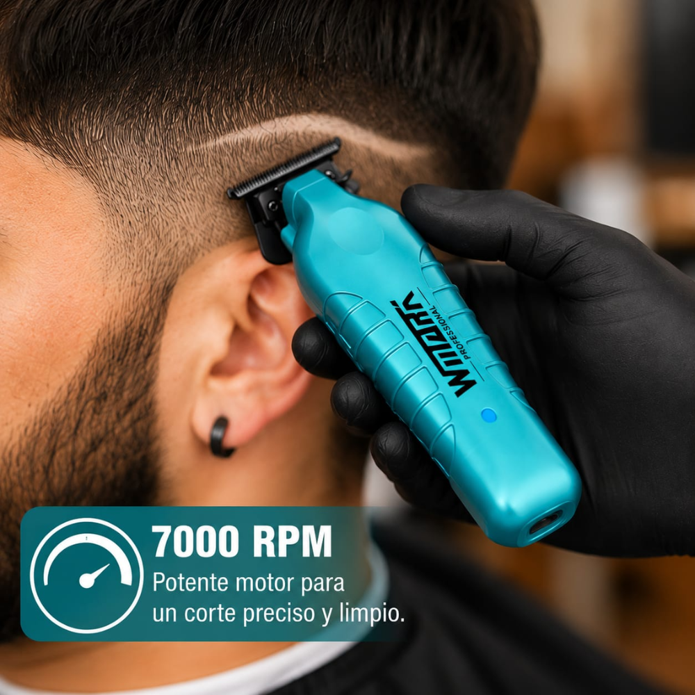 Máquina Patillera Cortadora Cabello Profesional Wmark Ng-317
