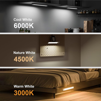 Luz Led Inteligente Magnética Recargable Sensor 3 Niveles