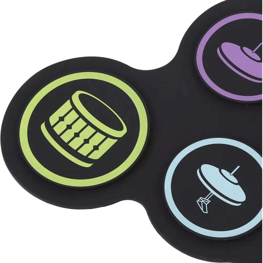 Batería Electrónica Tambor Portátil Recargable Flexible G896