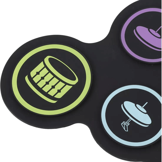 Batería Electrónica Tambor Portátil Recargable Flexible G896