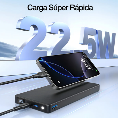 1hora Power Bank Batería Portátil 10.000mah 22.5w Gar264