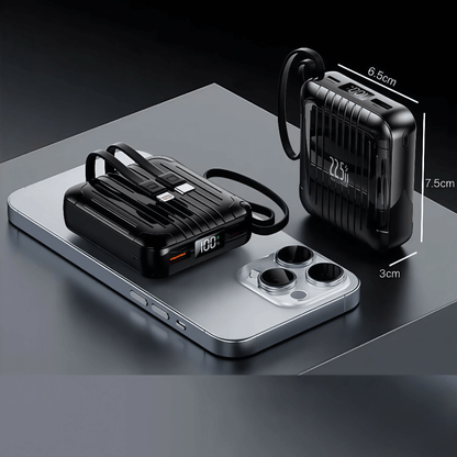 Mini Power Bank Batería Portátil 10000mah 22.5w Carga Rápida