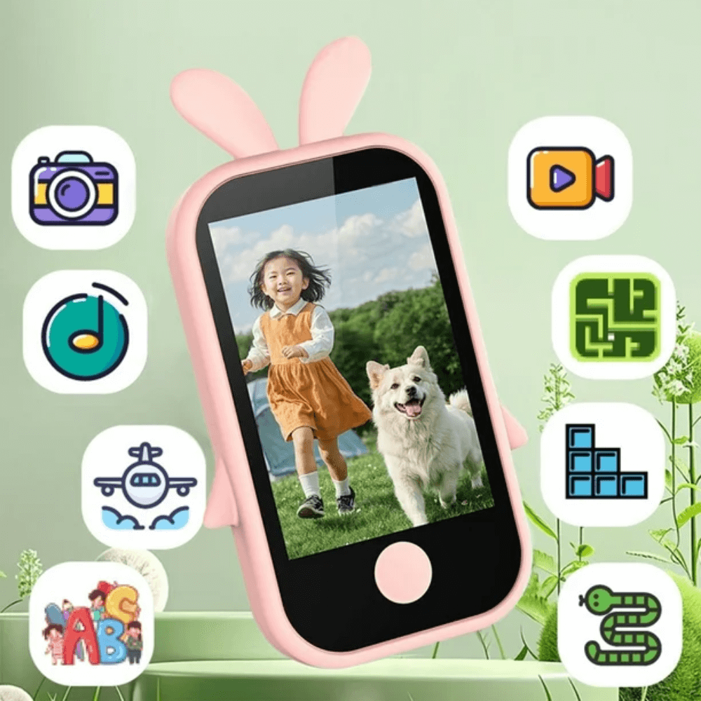 Cámara Celular Digital Infantil Para Niños Táctil Portátil