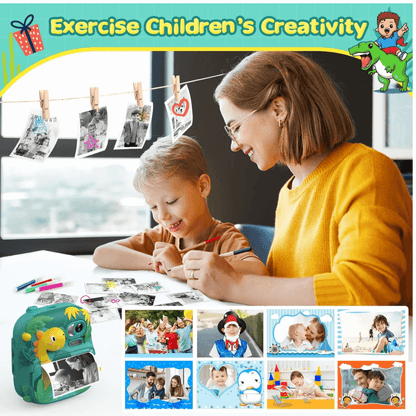 Cámara Fotográfica Instantánea Para Niños Digital Térmica