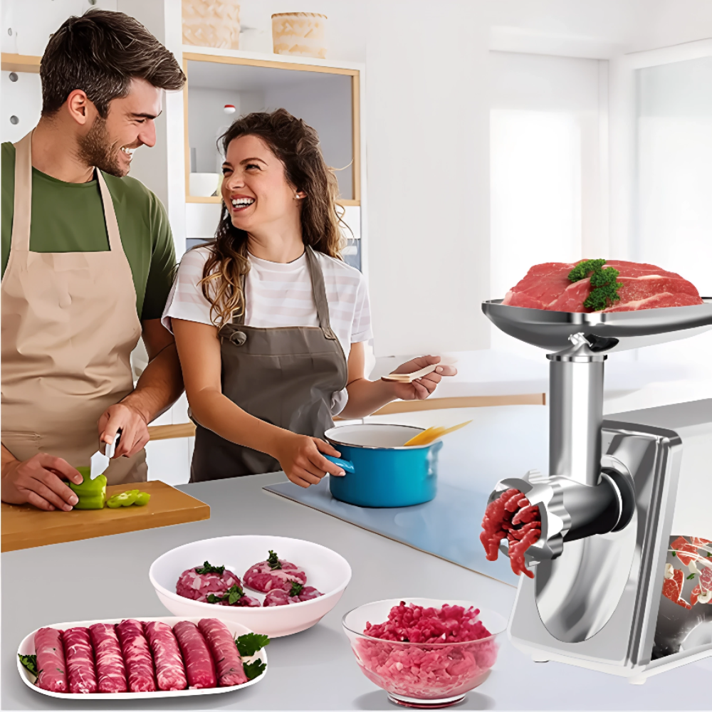 Molino Electrico RAF Procesador Picador De Carnes 2500w