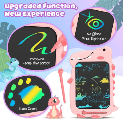 Tableta Magica Escritura Digital Infantil 10inch Dionosaurio
