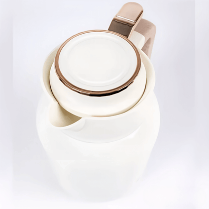 Termo Térmico Feenik 1.5l Bebidas Calientes Frías Acero Inox