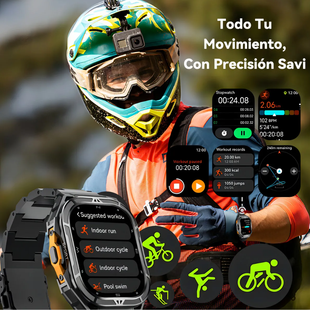 Reloj Smartwatch Inteligente Cubot Gt3 Gps Llamadas Bt