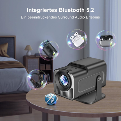 Proyector 4k Portátil Smart Hy320 Mini Android Wifi 300ansi