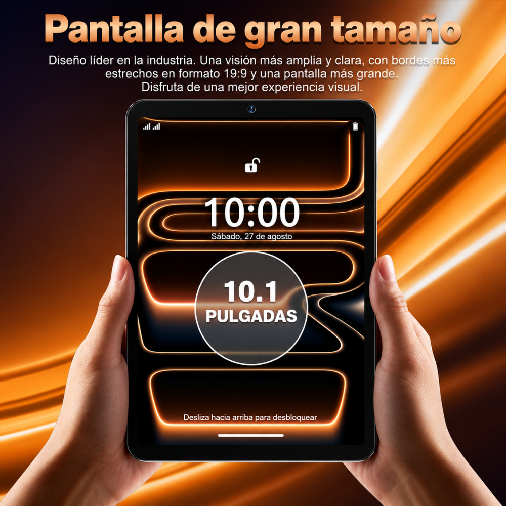 TAB3 Tablet Celular Dual Sim Android 13 + Teclado/Mouse/Lápiz Óptico