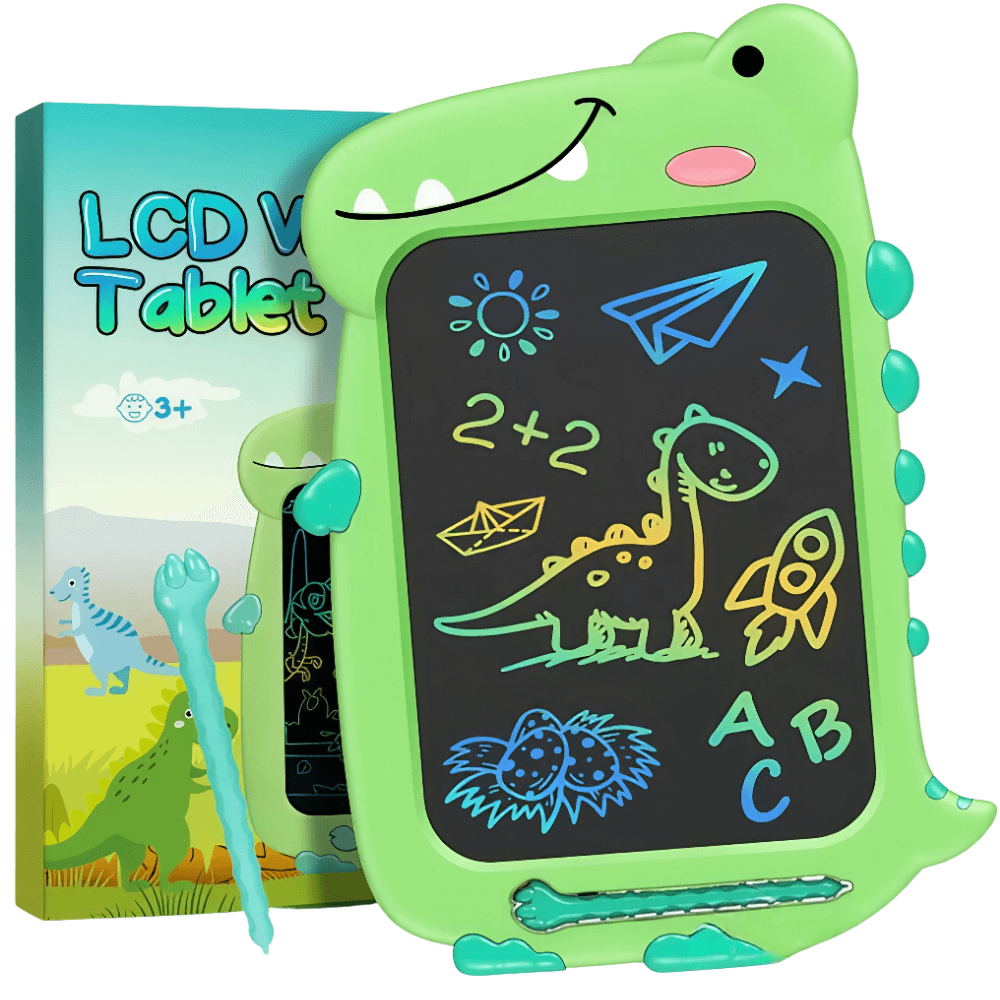 Tableta Magica Escritura Digital Infantil 10inch Dionosaurio