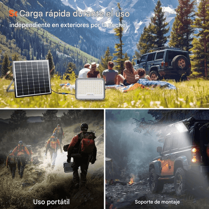 Reflector Solar Jortan 5000w Lampara Led Exterior Ip66