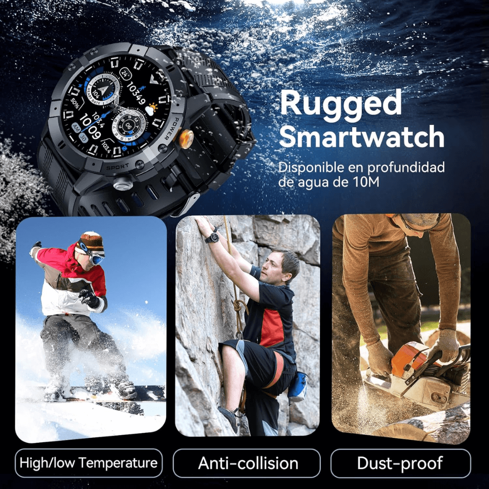 Reloj Smartwatch Inteligente Cubot C29 1.52in Llamadas Bt