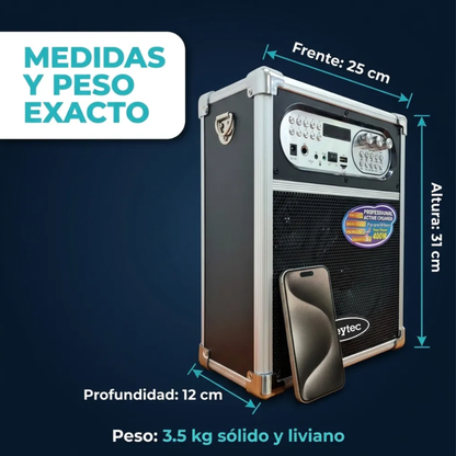 Parlante Portátil Profesional Bleytec 400w Bluetooth SP-BC1455