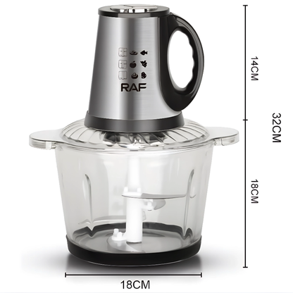 Procesador De Alimentos Raf Picatodo Eléctrico 3 Litros 300w RAF