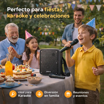 Sonivox Beta VS-SS801 Parlante Portátil Karaoke 30W 5inch BT