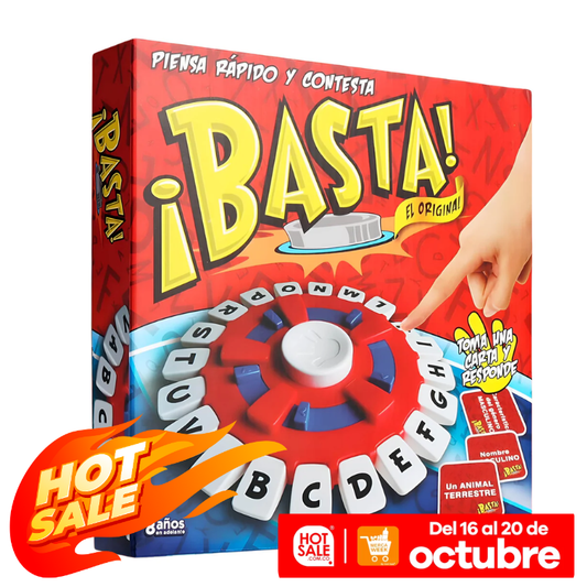 Juego De Mesa Basta Interactivo Palabras Agilidad Mental