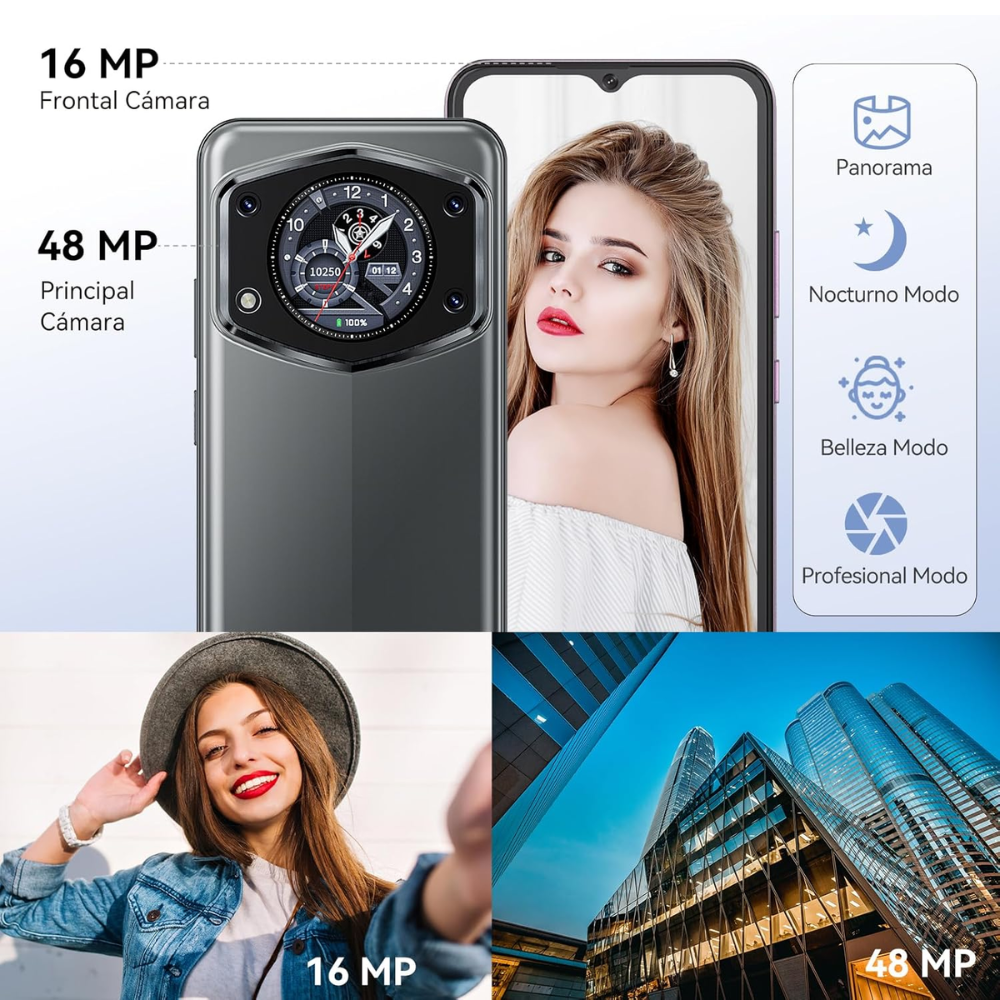 Celular Cubot A30 128gb Dual Sim 16gb Ram 5100mah Cámara 48m