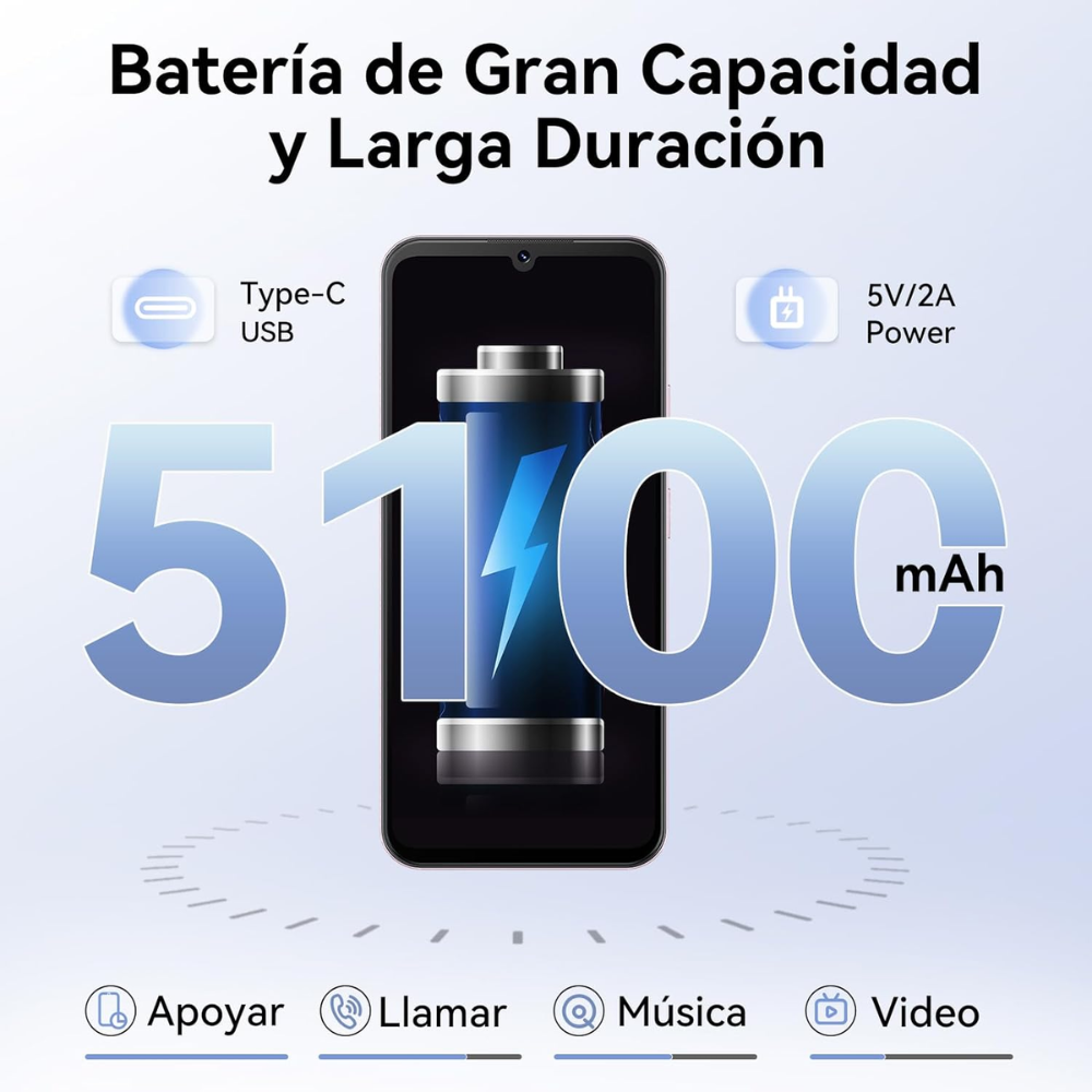 Celular Cubot A30 128gb Dual Sim 16gb Ram 5100mah Cámara 48m