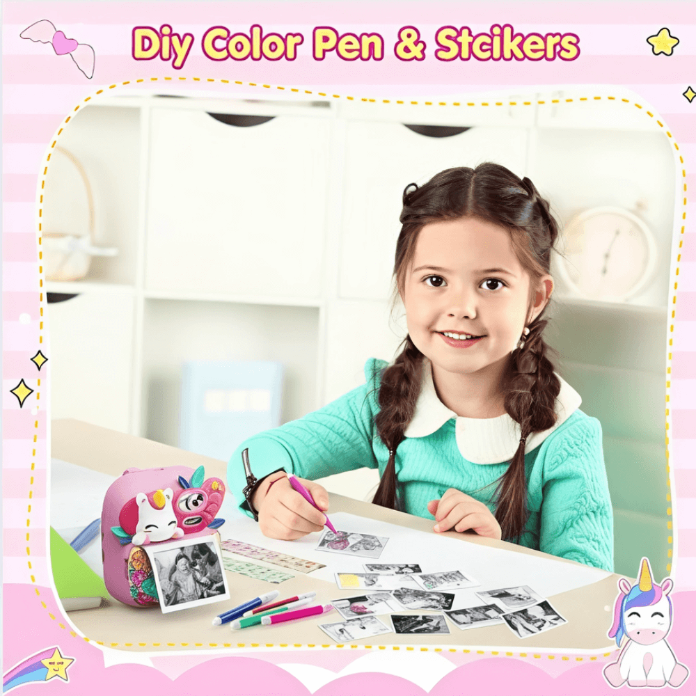 Cámara Instantánea Térmica Digital Fotos Videos 1080p Niños