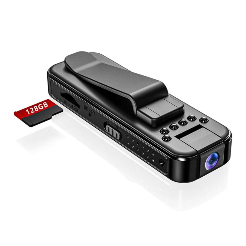 Cámara Corporal Wifi 1080p Full Hd Body Cam Giratoria 180 L7