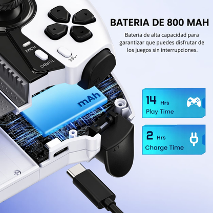Control Gamer Bluetooth Rgb Portátil Android Ios Pc Gamepad